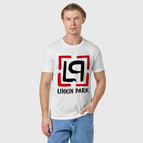 Мужская футболка Linkin park / Белый – фото 3