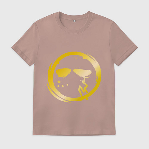 Мужская футболка Danny / Пыльно-розовый – фото 1