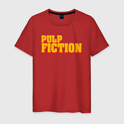 Футболка хлопковая мужская Pulp Fiction, цвет: красный