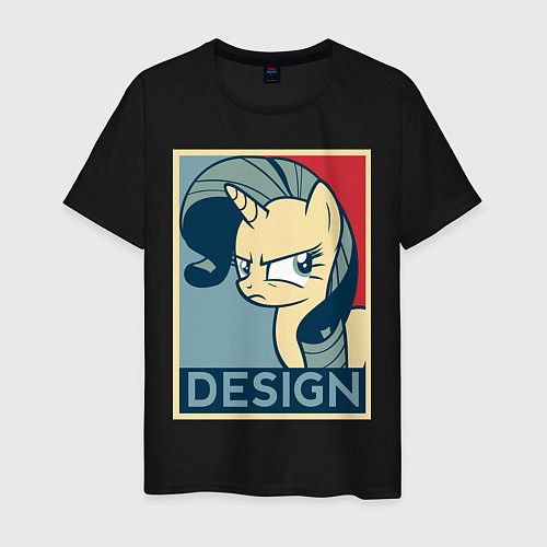 Мужская футболка MLP: Design / Черный – фото 1