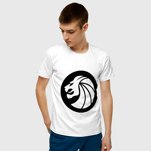 Мужская футболка Seven Lions / Белый – фото 3