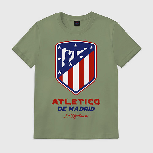 Мужская футболка Atlecito de Madrid / Авокадо – фото 1