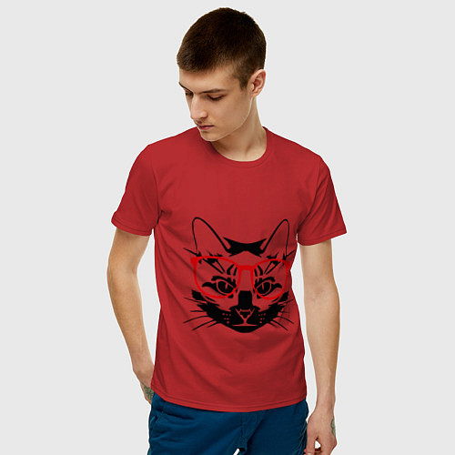Мужская футболка Котэ / Красный – фото 3