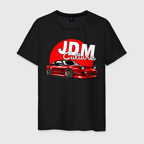 Мужская футболка JDM Culture / Черный – фото 1