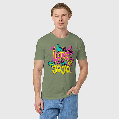 Мужская футболка Love JoJo / Авокадо – фото 3