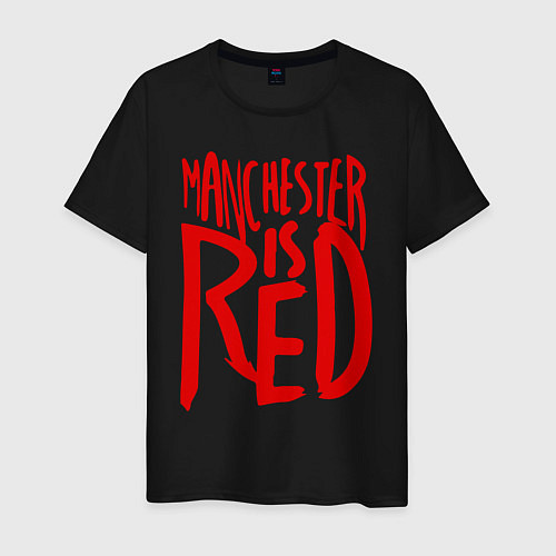 Мужская футболка Manchester is Red / Черный – фото 1