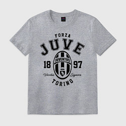 Футболка хлопковая мужская Forza Juve 1897: Torino, цвет: меланж