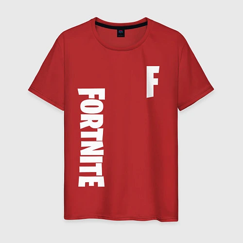 Мужская футболка FORTNITE / Красный – фото 1