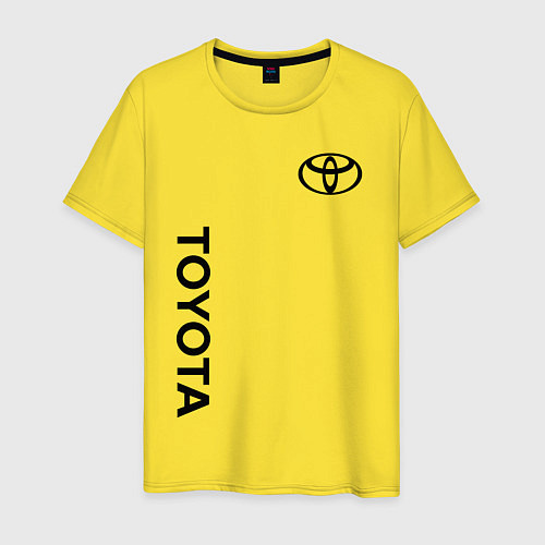 Мужская футболка TOYOTA / Желтый – фото 1