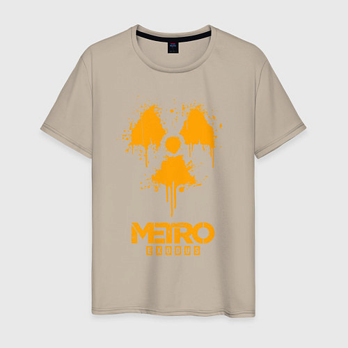 Мужская футболка METRO EXODUS / Миндальный – фото 1