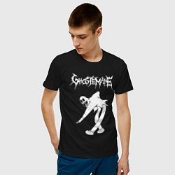 Футболка хлопковая мужская Ghostemane, цвет: черный — фото 2