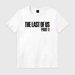 Футболка хлопковая мужская LAST OF US, цвет: белый