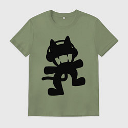 Футболка хлопковая мужская MONSTERCAT, цвет: авокадо