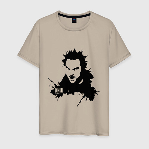 Мужская футболка Король и шут / Миндальный – фото 1