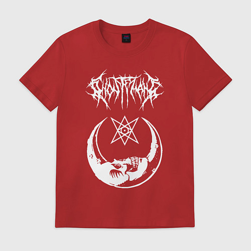 Мужская футболка GHOSTEMANE / Красный – фото 1