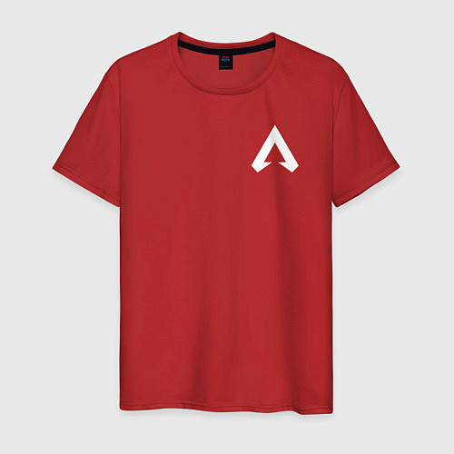 Мужская футболка APEX LEGENDS НА СПИНЕ / Красный – фото 1