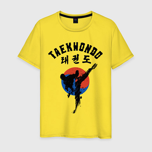 Мужская футболка Taekwondo / Желтый – фото 1