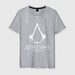 Футболка хлопковая мужская Assassin’s Creed, цвет: меланж