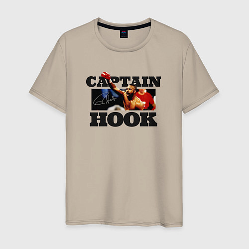 Мужская футболка Captain Hook / Миндальный – фото 1