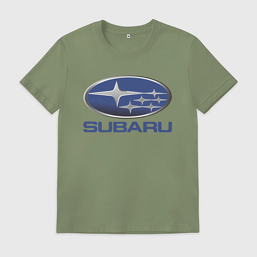 Мужская футболка SUBARU / Авокадо – фото 1