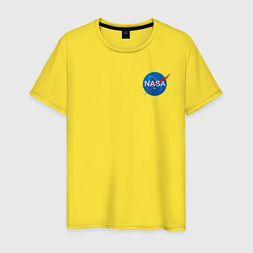 Мужская футболка NASA / Желтый – фото 1