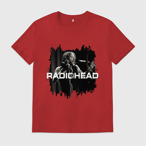 Мужская футболка Radiohead / Красный – фото 1