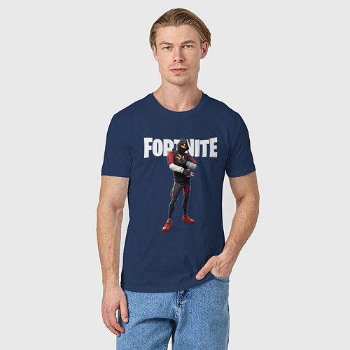 Мужская футболка FORTNITE IKONIK / Тёмно-синий – фото 3