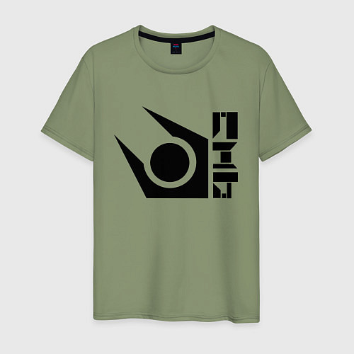 Мужская футболка Half life combine logo / Авокадо – фото 1