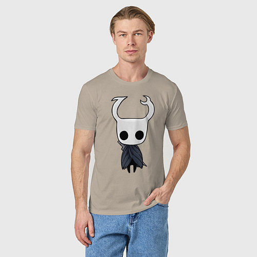 Мужская футболка Рыцарь Hollow Knight / Миндальный – фото 3