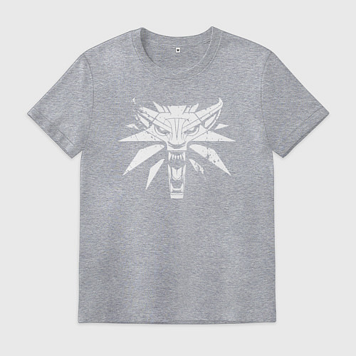 Мужская футболка Ведьмак / Меланж – фото 1