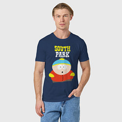 Футболка хлопковая мужская SOUTH PARK, цвет: тёмно-синий — фото 2