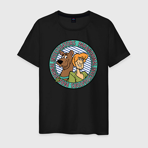 Мужская футболка Scooby-Doo / Черный – фото 1