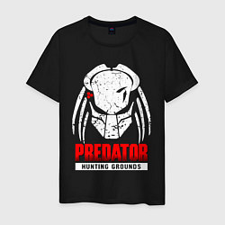 Футболка хлопковая мужская PREDATOR: HUNTING GROUNDS, цвет: черный