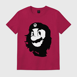 Футболка хлопковая мужская Che Mario, цвет: маджента