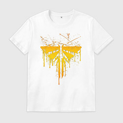 Футболка хлопковая мужская THE LAST OF US 2 ЦИКАДЫ, цвет: белый