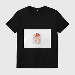 Футболка хлопковая мужская Nct taeyong, цвет: черный