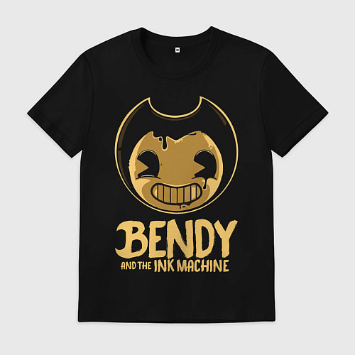 Мужская футболка Bendy And The Ink Machine / Черный – фото 1