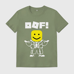 Футболка хлопковая мужская ROBLOX, цвет: авокадо