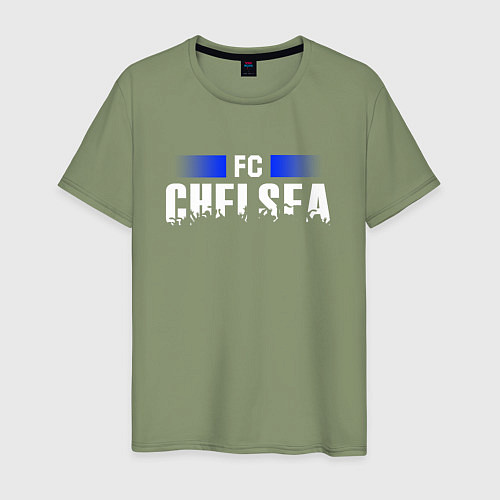Мужская футболка FC Chelsea / Авокадо – фото 1