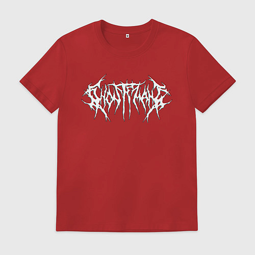 Мужская футболка GHOSTEMANE / Красный – фото 1