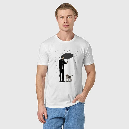 Мужская футболка John Wick / Белый – фото 3