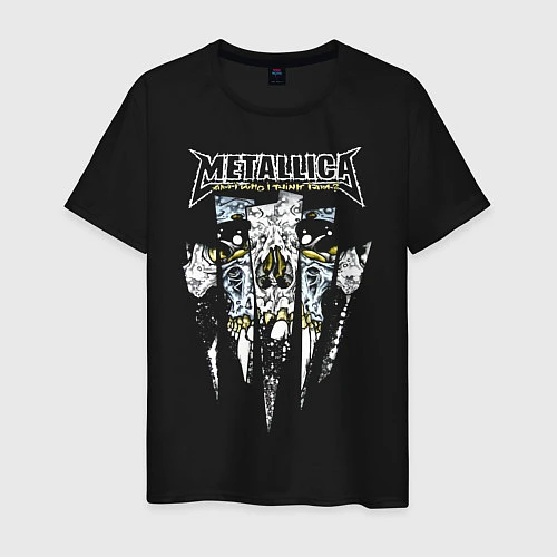 Мужская футболка Metallica / Черный – фото 1