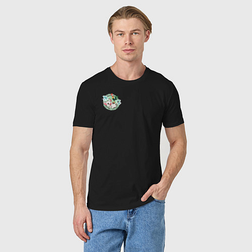 Мужская футболка PUA, HEIHEI / Черный – фото 3