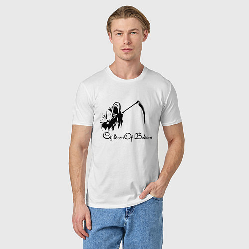 Мужская футболка Children of Bodom Z / Белый – фото 3