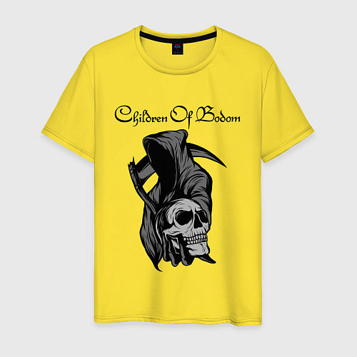 Мужская футболка Children of Bodom Z / Желтый – фото 1