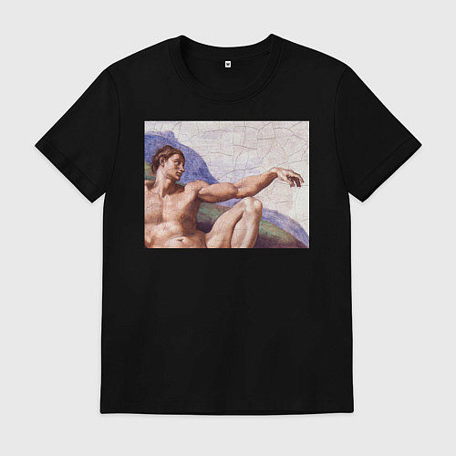 Мужская футболка Искусство / Черный – фото 1