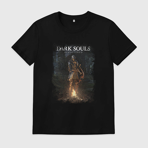 Мужская футболка Dark Souls Remastered / Черный – фото 1