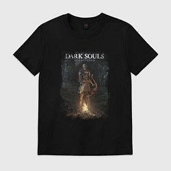 Футболка хлопковая мужская Dark Souls Remastered, цвет: черный
