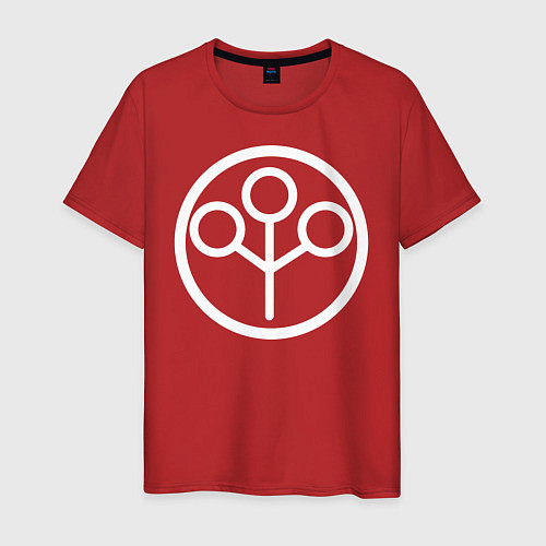 Мужская футболка Cyberpunk 2077: ARASAKA / Красный – фото 1