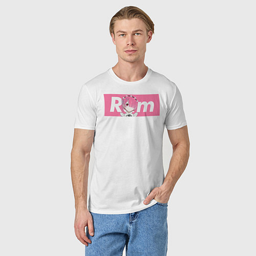 Мужская футболка Рам / Белый – фото 3